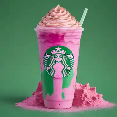 Starbucks Green & Pink Fusion